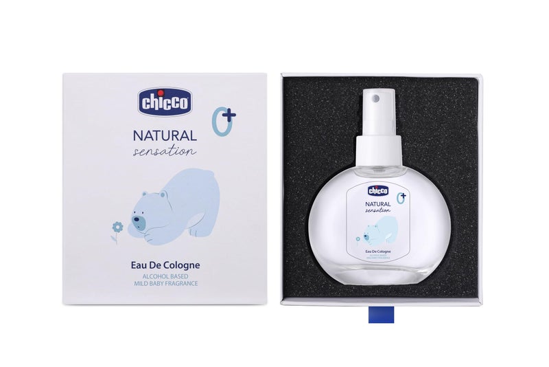 Chicco Natural Sensation Eau De Cologne 100 ml | Mild Baby Fragrance - Image 3