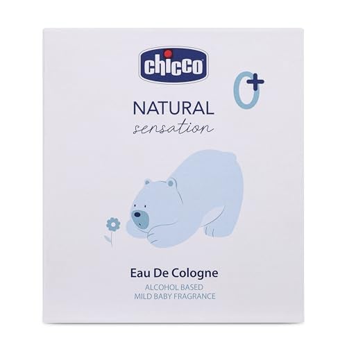 Chicco Natural Sensation Eau De Cologne 100 ml | Mild Baby Fragrance - Image 2