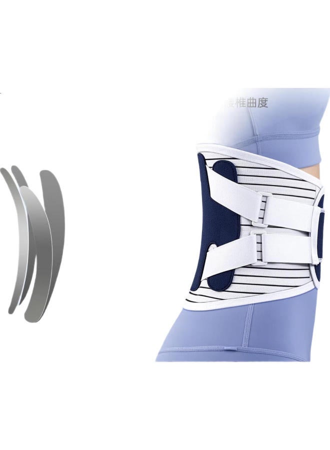 KYOLENS Medical Back Support Belt For Herniated Disc, Sports, Lumbar Muscle, Spine Dislocation, Labor Injury, Steel Plate Support, Self-Heating And Warm - Image 2