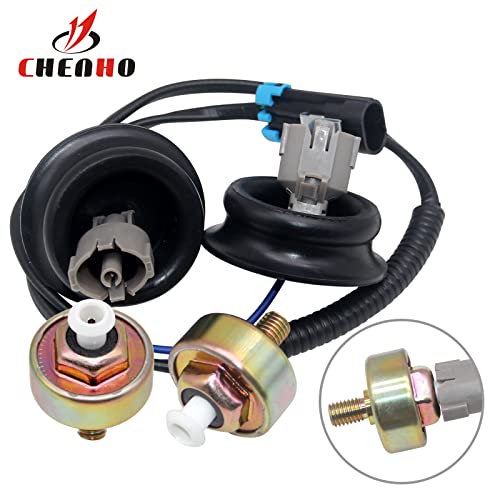 CHENHO Knock Sensor Wiring Harness for Chevy Suburban Silverado Avalanche Tahoe GMC Sierra Yukon Cadillac & More GM Vehicles, Replace# 12601822, 917-033 CHENHO (2, Knock Sensors & Harness) - Image 5