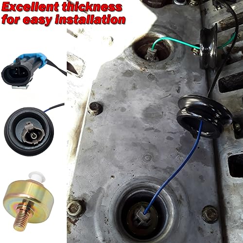 CHENHO Knock Sensor Wiring Harness for Chevy Suburban Silverado Avalanche Tahoe GMC Sierra Yukon Cadillac & More GM Vehicles, Replace# 12601822, 917-033 CHENHO (2, Knock Sensors & Harness) - Image 3