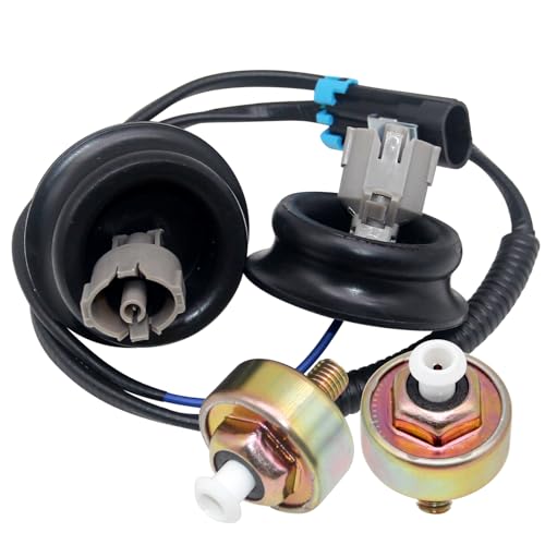 CHENHO Knock Sensor Wiring Harness for Chevy Suburban Silverado Avalanche Tahoe GMC Sierra Yukon Cadillac & More GM Vehicles, Replace# 12601822, 917-033 CHENHO (2, Knock Sensors & Harness) - Image 1