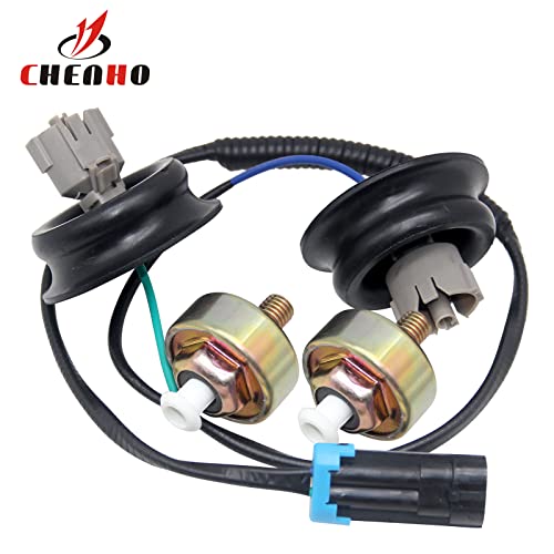 CHENHO Knock Sensor Wiring Harness for Chevy Suburban Silverado Avalanche Tahoe GMC Sierra Yukon Cadillac & More GM Vehicles, Replace# 12601822, 917-033 CHENHO (2, Knock Sensors & Harness) - Image 4