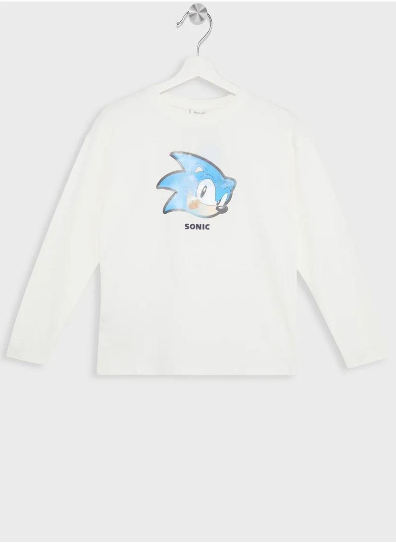 MANGO Kids Graphic T-Shirt