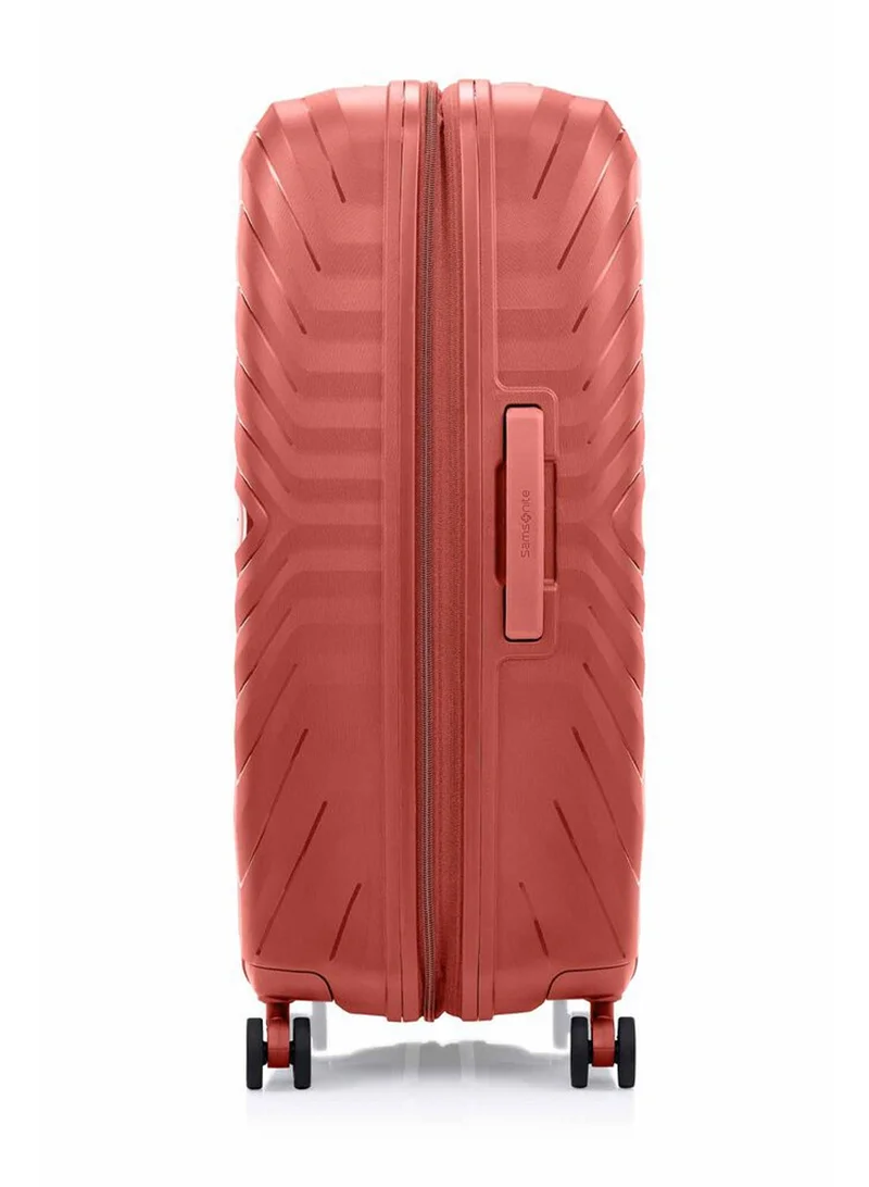 سامسونايت أوكتولايت نيو سبينر ٧٥ سم - مرجاني - ضمان عالمي ٥ سنوات