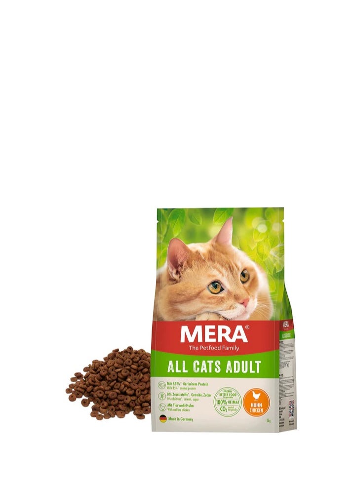 Mera Cat Mera All Cats Adult Chicken | Grain-Free, High Protein Cat Food for Optimal Health & Digestion  - Image 1