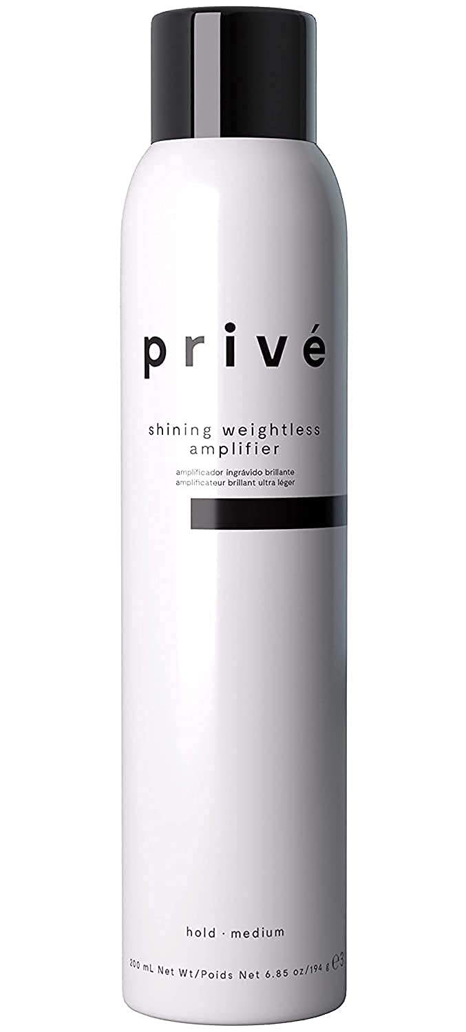 PRIVE Priv Shining Weightless Amplifier Hair Mousse Volumizing Mousse for Hair Volume with Bamboo Green Tea for Root Lift Shine Strength Helps Add Body to Dull Flat Strands 685 oz