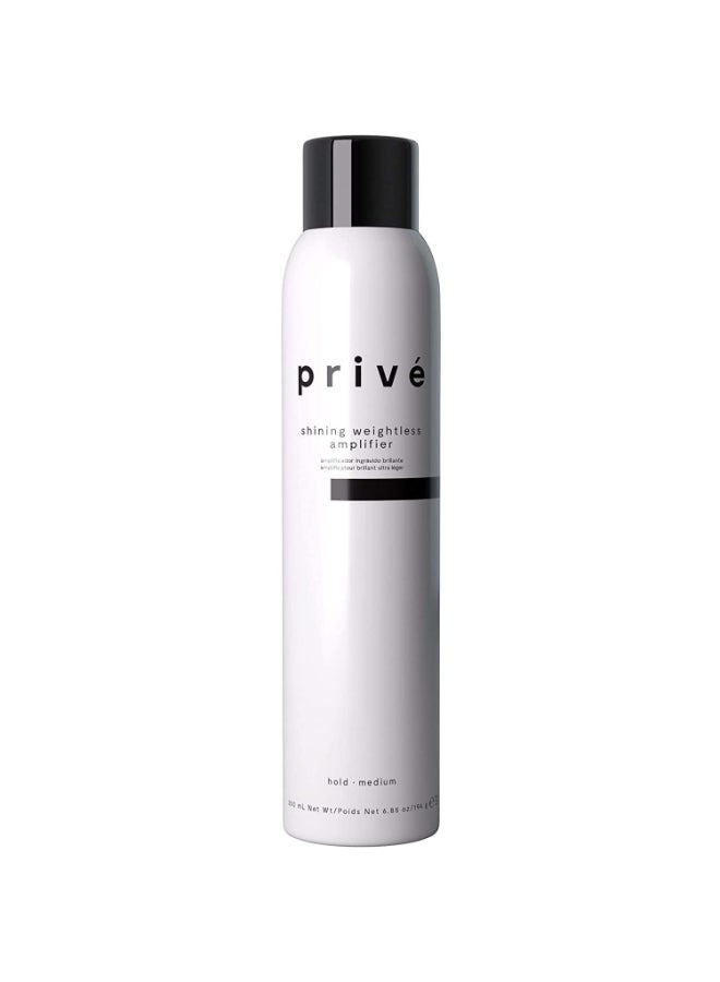 PRIVE Priv Shining Weightless Amplifier Hair Mousse Volumizing Mousse for Hair Volume with Bamboo Green Tea for Root Lift Shine Strength Helps Add Body to Dull Flat Strands 685 oz - Image 2