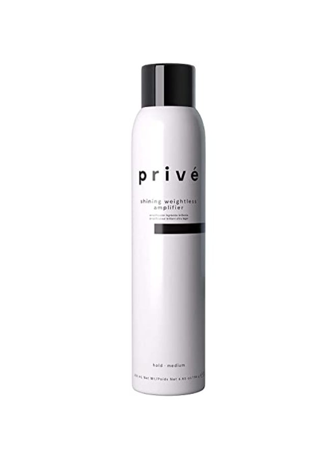 PRIVE Priv Shining Weightless Amplifier Hair Mousse Volumizing Mousse for Hair Volume with Bamboo Green Tea for Root Lift Shine Strength Helps Add Body to Dull Flat Strands 685 oz - Image 1