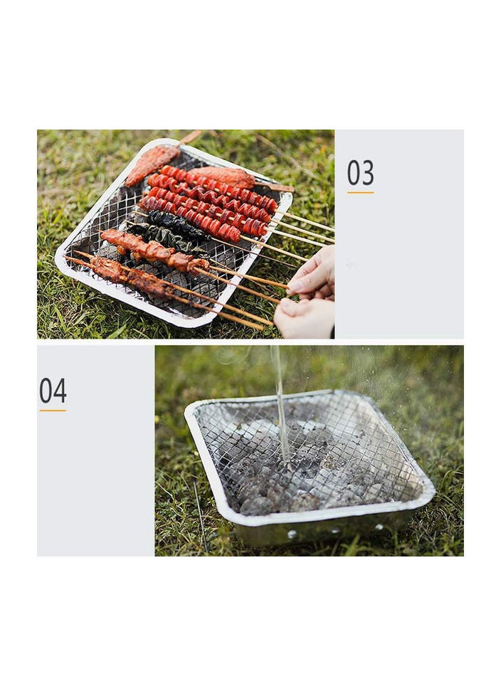 Generic Travel Grill With Cooking Stand  - Image 3