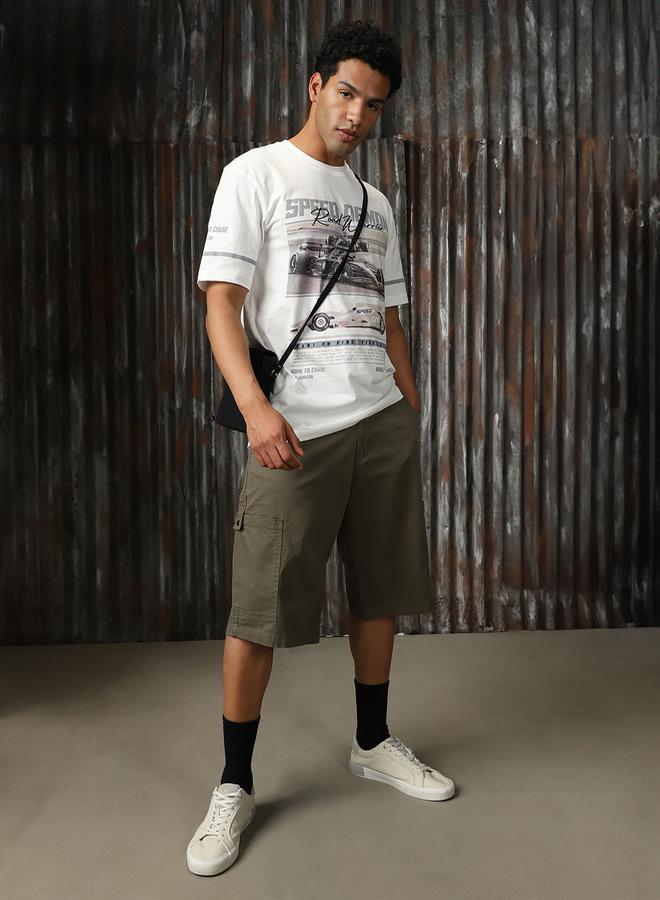 هاي ستار تيشيرت بقصة عادية وطبعة جرافيك - Image 4