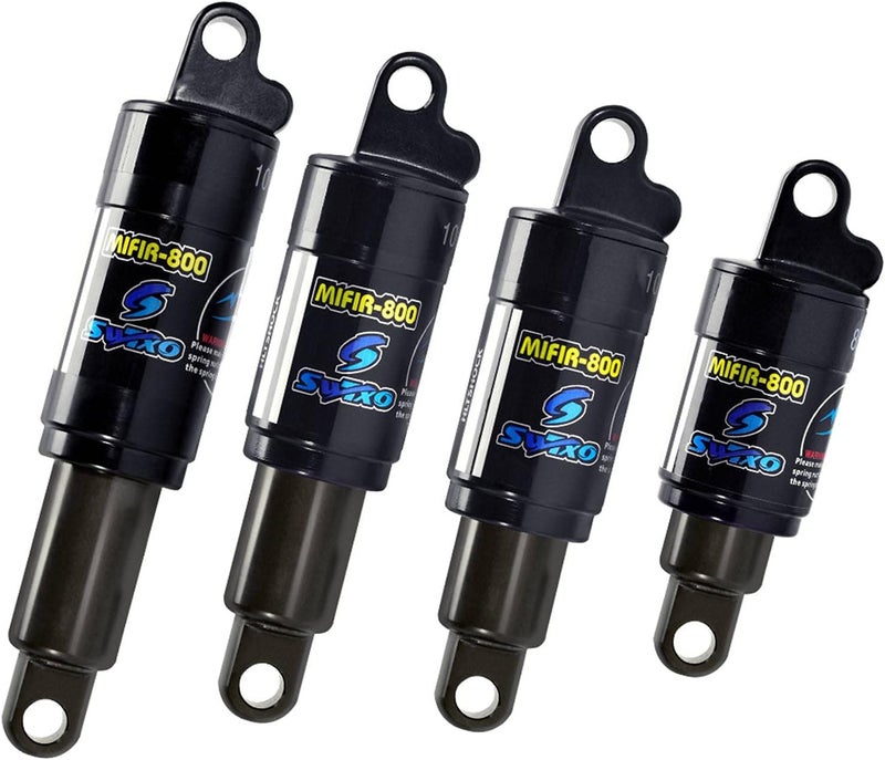 klarako Premium Bike Rear Shock Absorber, Adjustable Bicycle Air Rear Shocking Absorber for Mountain Scooter Shocks Cycling Accessories - Image 3