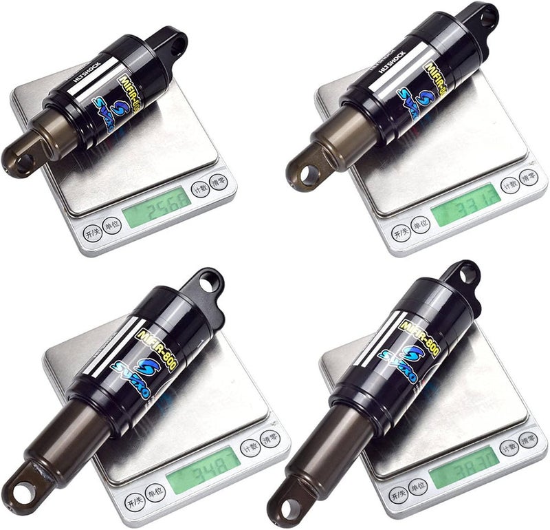 klarako Premium Bike Rear Shock Absorber, Adjustable Bicycle Air Rear Shocking Absorber for Mountain Scooter Shocks Cycling Accessories - Image 1