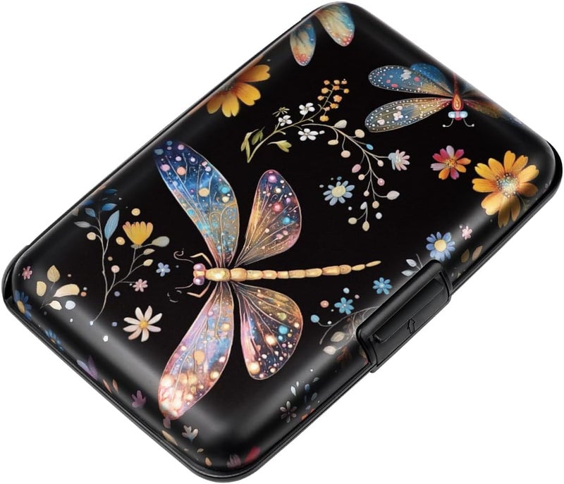 Coco Rossi Mini Credit Card Holder for Women or Men,RFID Blocking Slim Hard Card Case ID Case Travel Wallet - Image 1