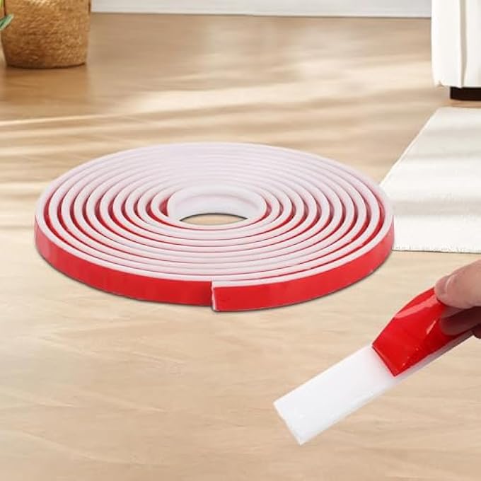 20 FT X 0.9'' WALL DECORATION MOLDING TRIM,PEEL AND STICK WALL MOLDING TRIM,SELF-ADHESIVE 3D CHAIR RAIL PANEL MOLDING,FLEXIBLE DIY WALL TRIM FOR MIRROR FRAME,WALL PROTECTION AND HOME DIY DECORATION - Image 3