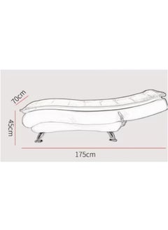 Generic Home Living Room Furniture Soft Folding Recliner Chaise Lounge Chair Leisure Folding Lunch Break Sofa Bed  - Image 4