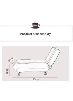 Generic Home Living Room Furniture Soft Folding Recliner Chaise Lounge Chair Leisure Folding Lunch Break Sofa Bed  - Image 5