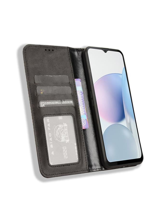 اس-توب جراب لهاتف Cubot Note 50 مصنوع من الجلد بمشبك مغناطيسي بتصميم كلاسيكي - Image 4