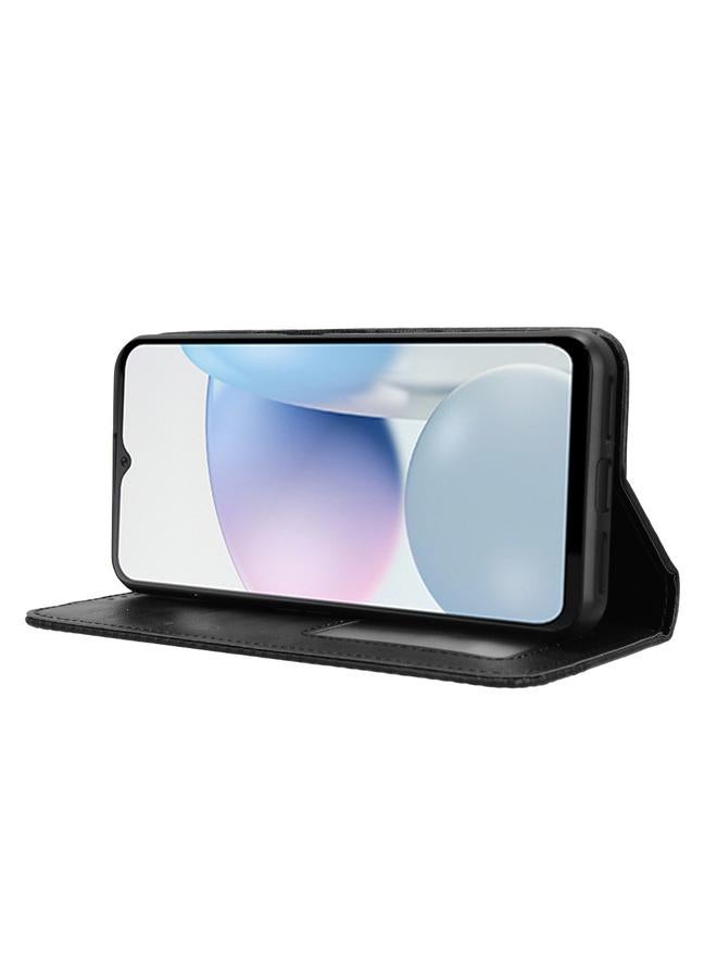 اس-توب جراب لهاتف Cubot Note 50 مصنوع من الجلد بمشبك مغناطيسي بتصميم كلاسيكي - Image 5