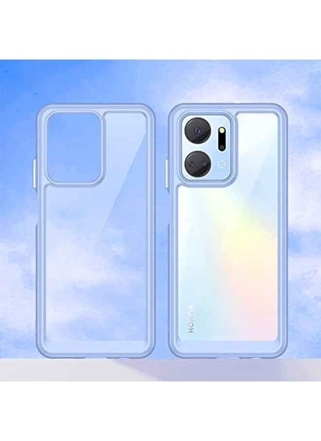 Generic - Honor X7A Case Cover Protector Transparent Back Cover with Anti-Scratch Slim Stylish TPU Shock Absorption Protective Case For Honor X7A - Image 1