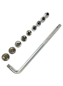 TOTAL 9 Pieces 1/2 Socket Set With L-Handle – Premium Chrome-Plated Sockets  - Image 4