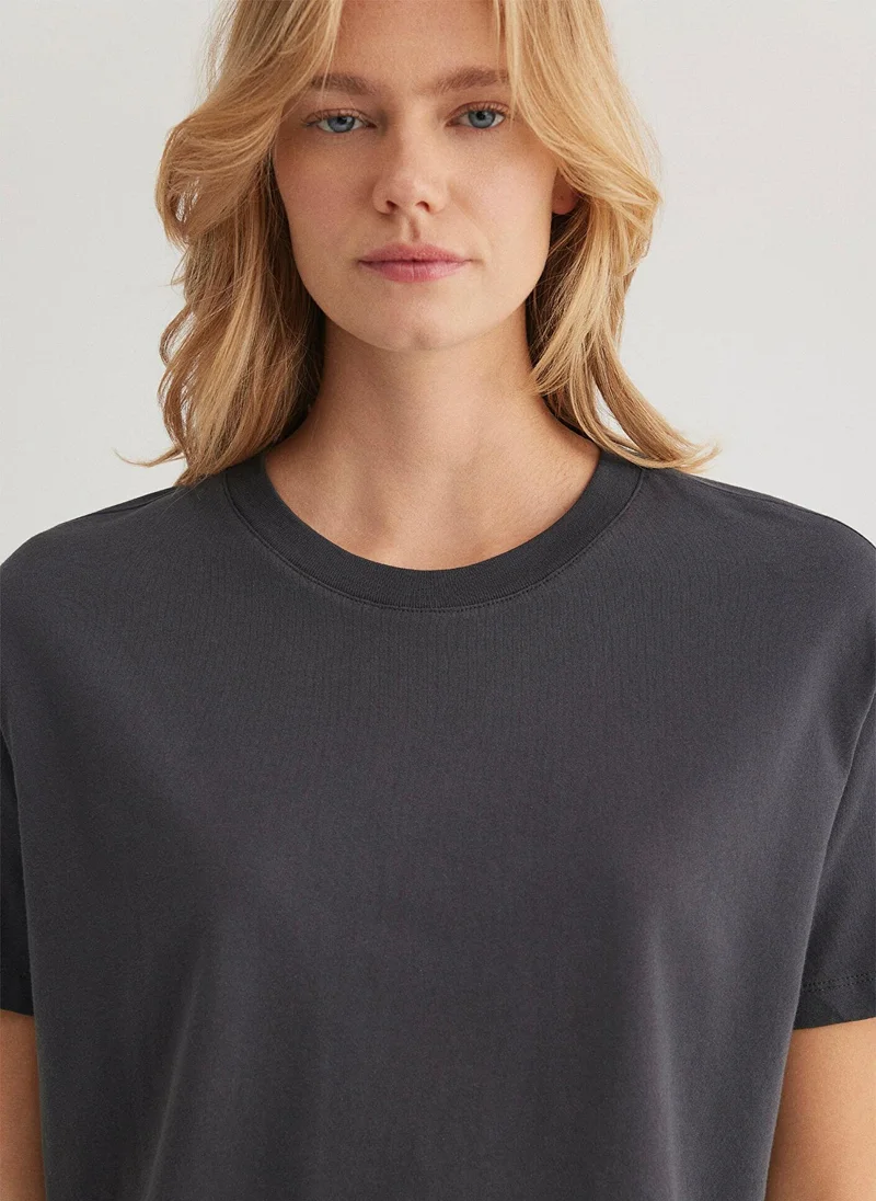 MAVI Grey Basic T-Shirt