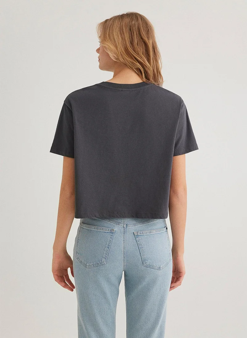 MAVI Grey Basic T-Shirt