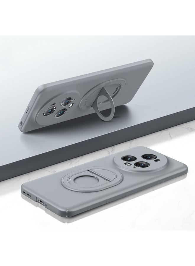 زبون جراب لهاتف Honor Magic5 Pro مع حامل Magsafe مخفي قابل للطي وغطاء كامل ومضاد للصدمات - Image 1