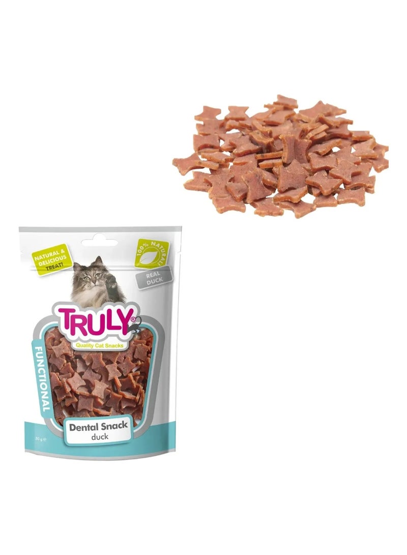 ترولي وجبات خفيفة للأسنان بنكهة البط والقطط 50 جرام - Image 2