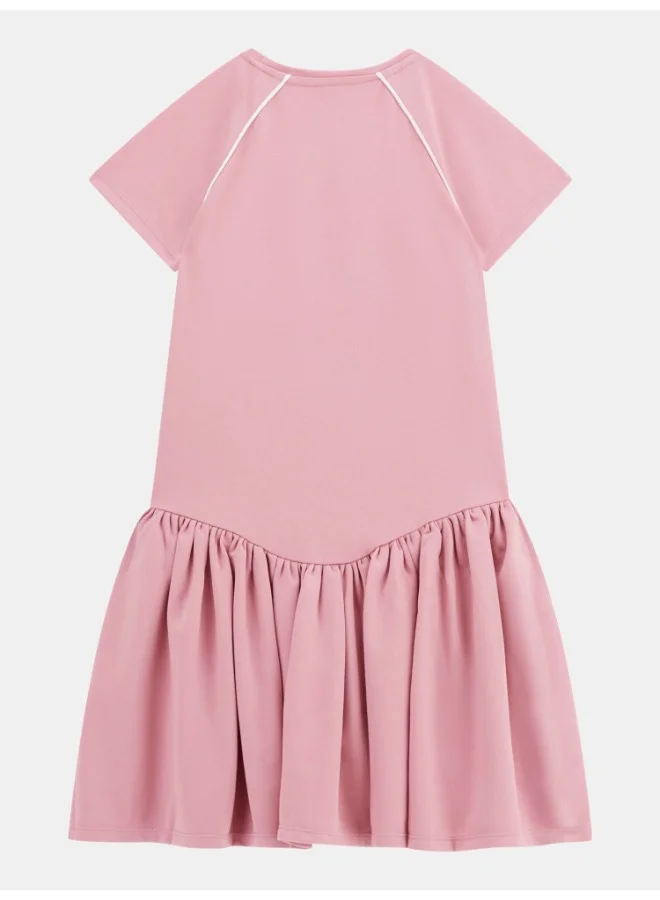 جس Youth Short Sleeve Punto Milano Dress