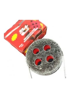 Lucky 80-Piece Round Charcoal-Bakhoor Coal Black 50mm  - Image 3