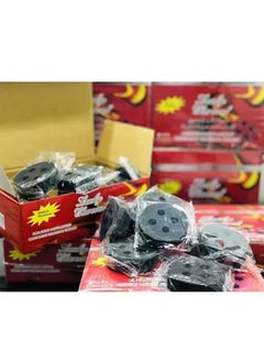 Lucky 80-Piece Round Charcoal-Bakhoor Coal Black 50mm  - Image 5