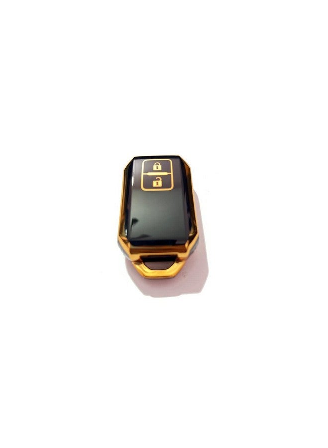 Guance 3D (Black) TPU key Shell key cover for Baleno, Grand Vitara, XL6, Swift, Brezza, Celerio, Ignis, Ertiga, Dzire, Fronx, Urban Cruiser, Glanza, Hyryder (Black,1 Pcs) Car Key Cover - Image 4