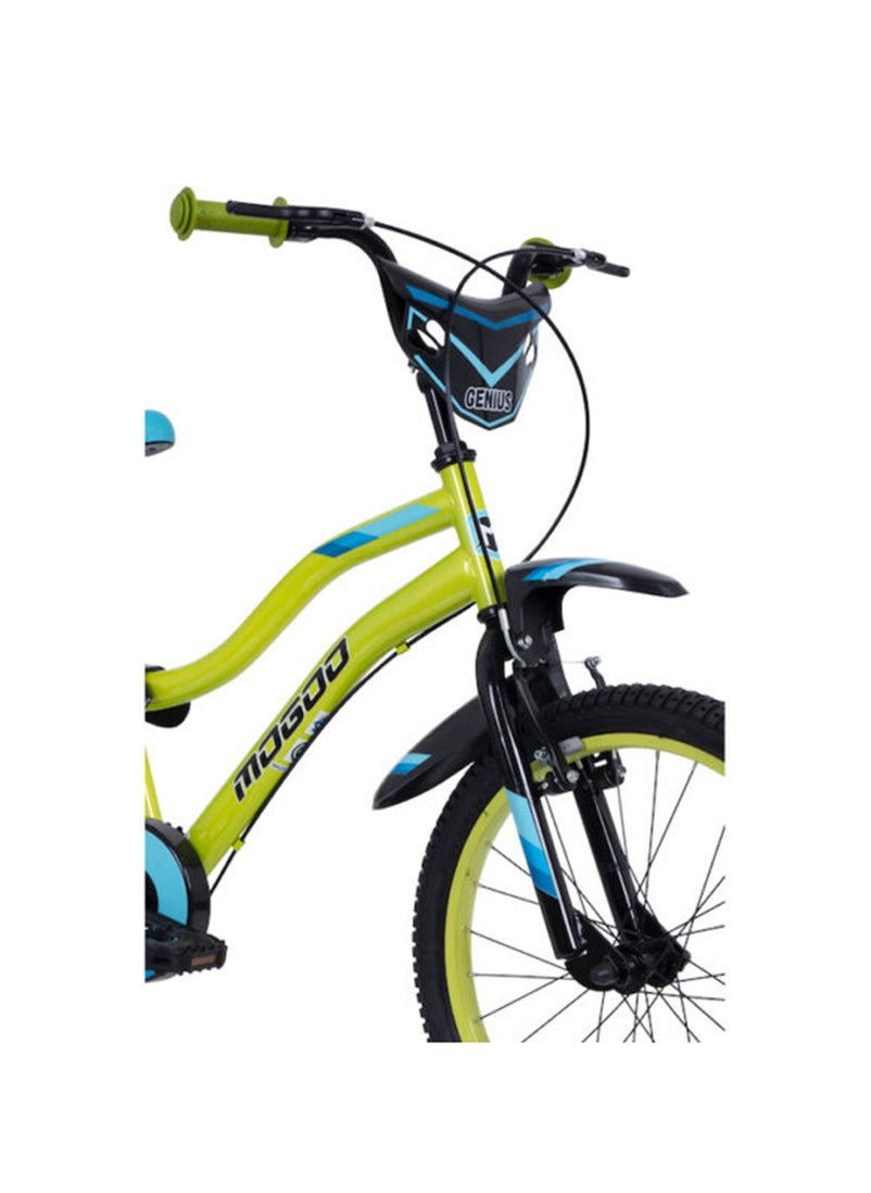 MOGOO Genius 12 Inch Kids Bikes - Green  - Image 3