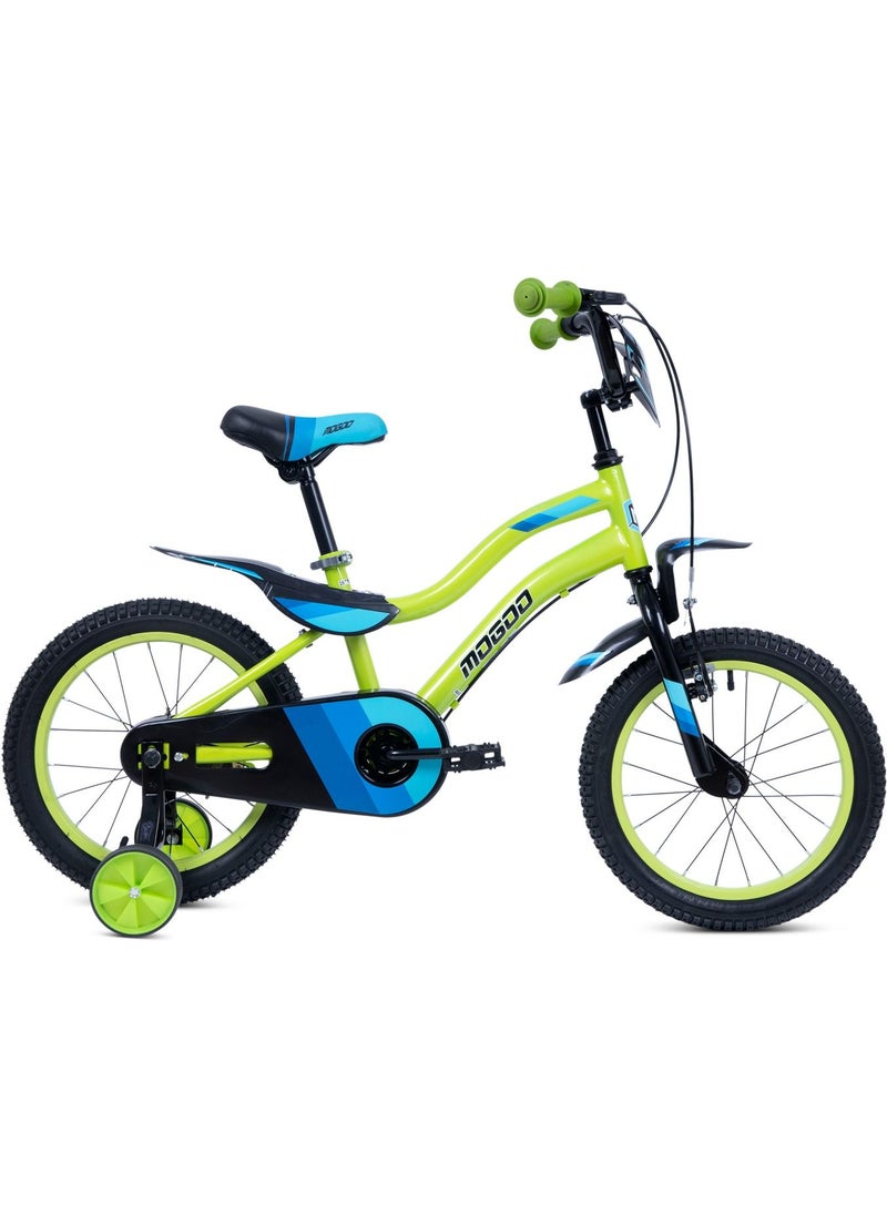 MOGOO Genius 12 Inch Kids Bikes - Green  - Image 2