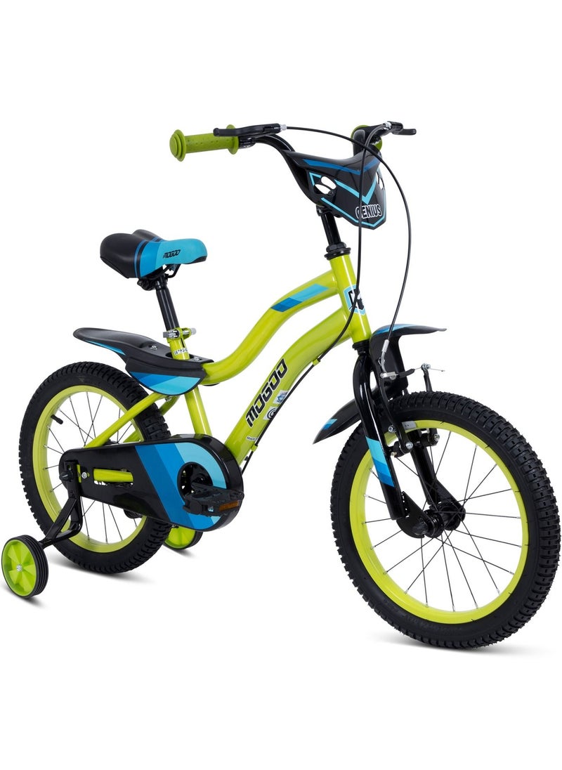 MOGOO Genius 12 Inch Kids Bikes - Green  - Image 1