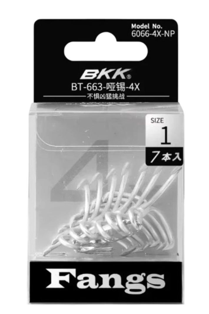 بي كي كي BKK Fangs BT663 Treble Hook - Image 1