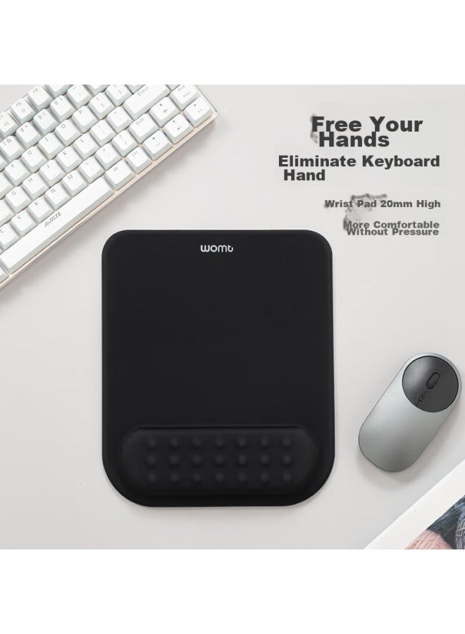 Womt Wumei Mouse Wrist Rest Pad, Laptop Desktop Mouse Hand Support Pad, Memory Foam Wrist Pad For Men And Women, Office Typing Gaming Home Use Hand Wrist Protection Mouse Pad, Wrist Massager - Image 3