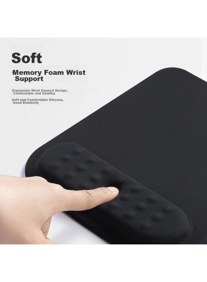 Womt Wumei Mouse Wrist Rest Pad, Laptop Desktop Mouse Hand Support Pad, Memory Foam Wrist Pad For Men And Women, Office Typing Gaming Home Use Hand Wrist Protection Mouse Pad, Wrist Massager - Image 2