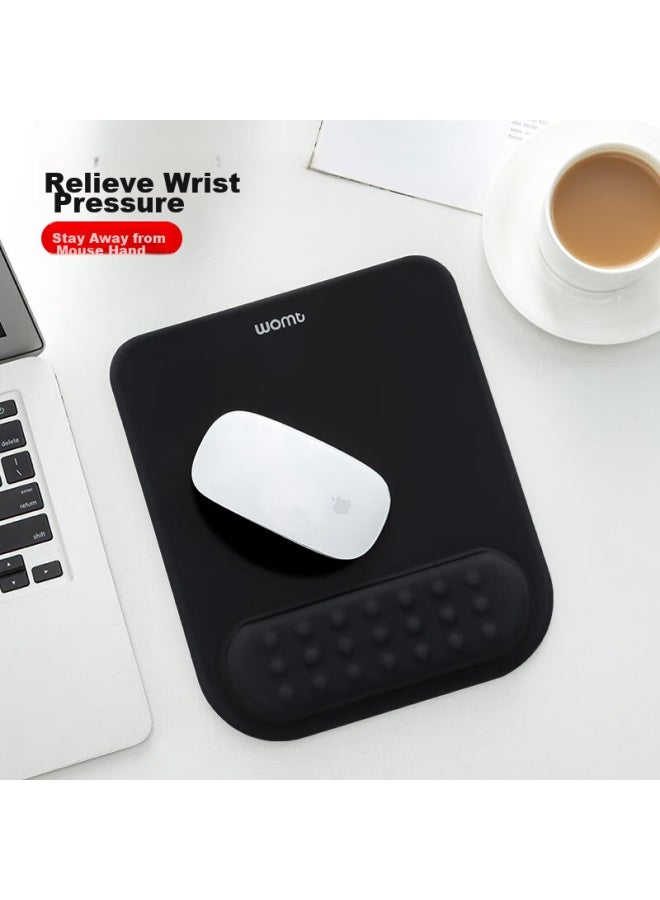 Womt Wumei Mouse Wrist Rest Pad, Laptop Desktop Mouse Hand Support Pad, Memory Foam Wrist Pad For Men And Women, Office Typing Gaming Home Use Hand Wrist Protection Mouse Pad, Wrist Massager - Image 4