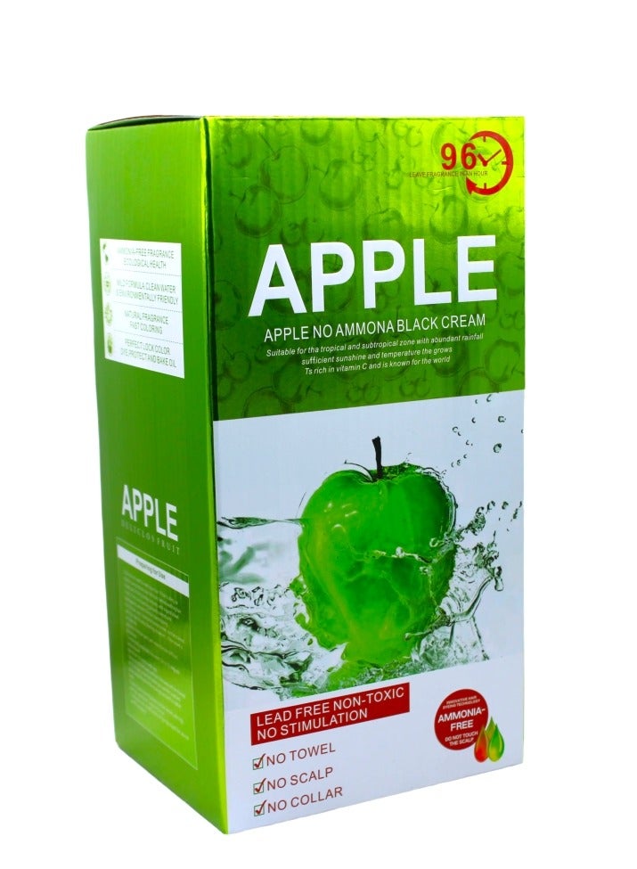 Apple Apple Hair Color Cream 96, Clear Water Type, Ammonia-Free, 500ml+500ml - Image 1