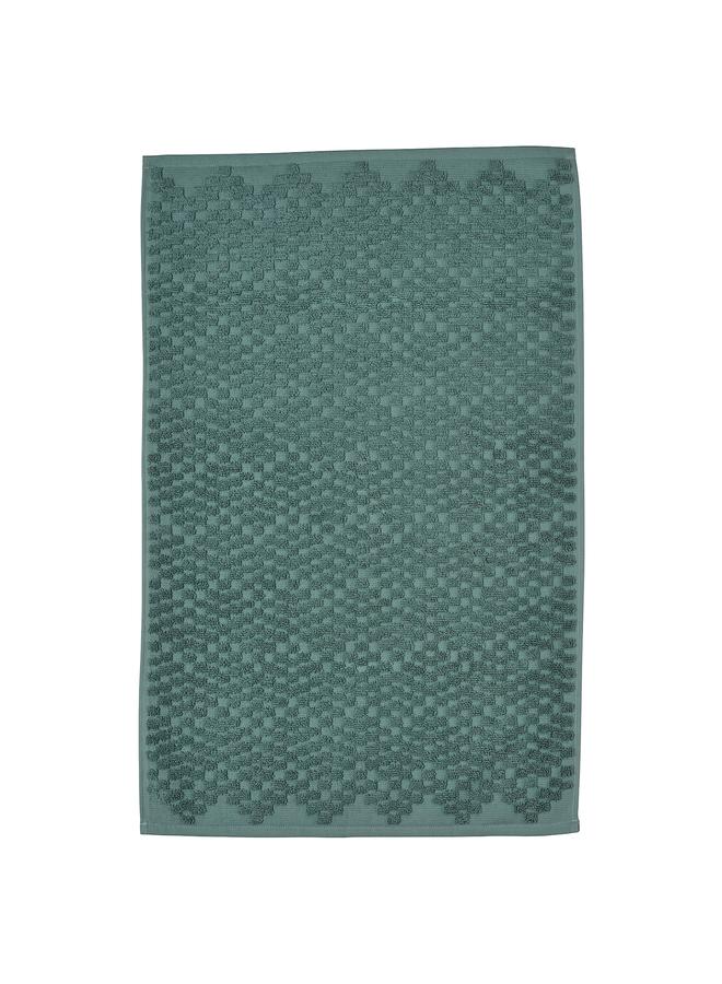 Zaboon Bath Mat, Turquoise, 50X80 Cm - Image 1