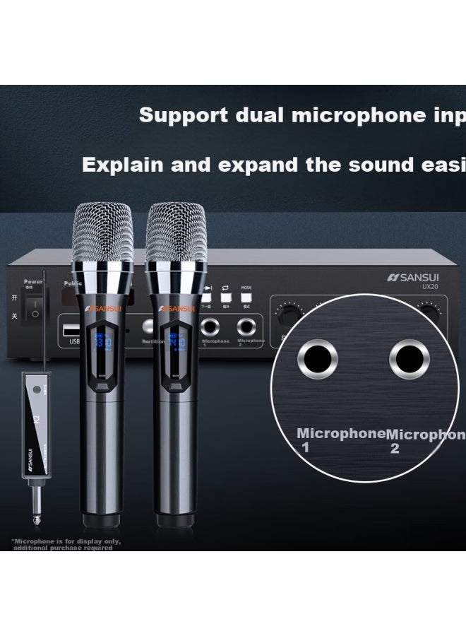 Sansui Ux20 Constant Voltage Constant Resistance Power Amplifier Public Broadcasting System Intelligent Bluetooth Ceiling Speaker Background Music Sound Combination Engineering Host 100w - Image 5