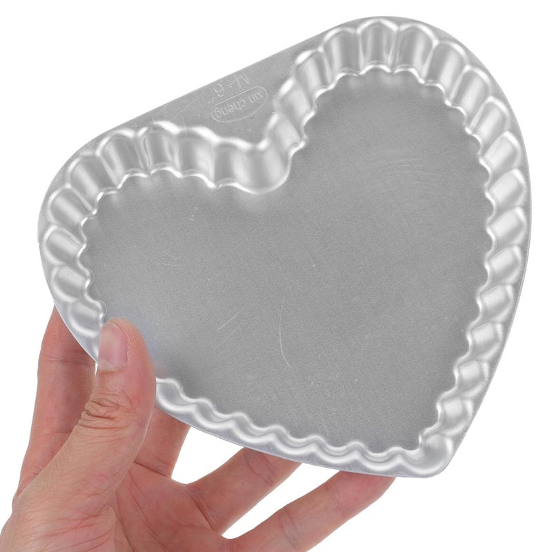 Supvox 6 Inch Heart Cake Pan Nonstick Metal Baking Mold For Oven - Image 5