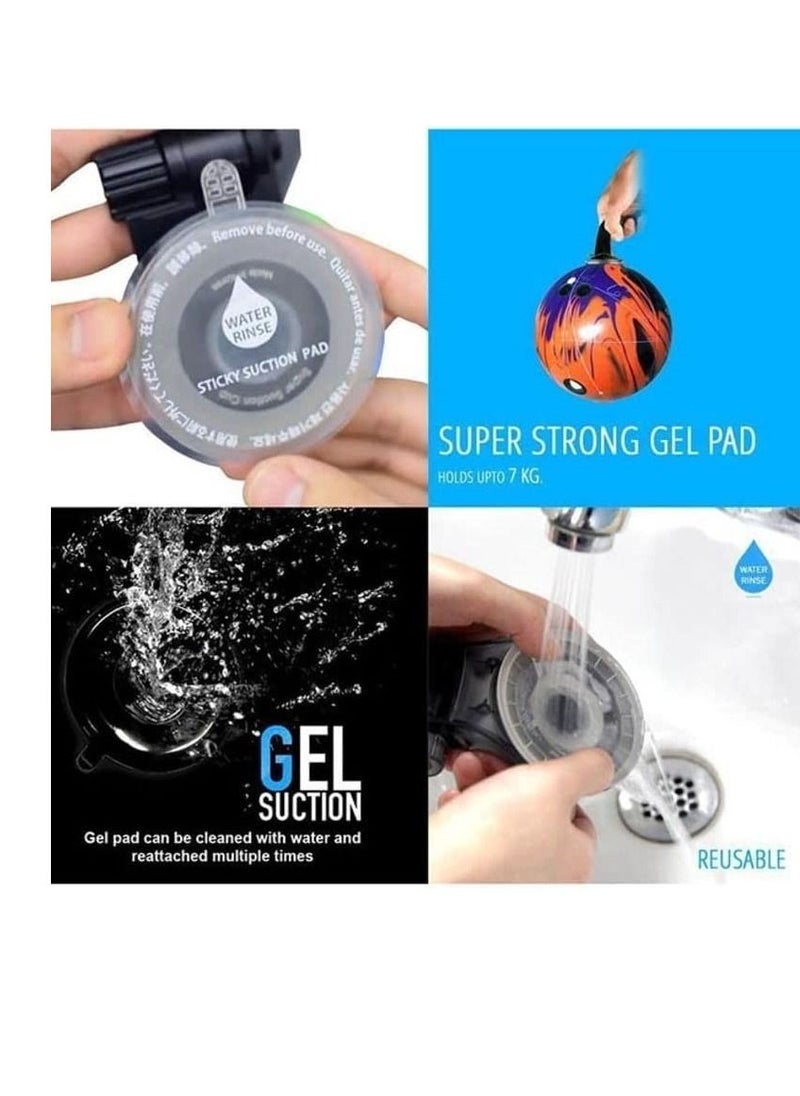 AS SEEN ON TV - Car Phone Holder 3in1 for Dashboard/Vent/Windshield with 360° Rotation, Arms& Hight adjustable Stable Car Phone holder - Image 1