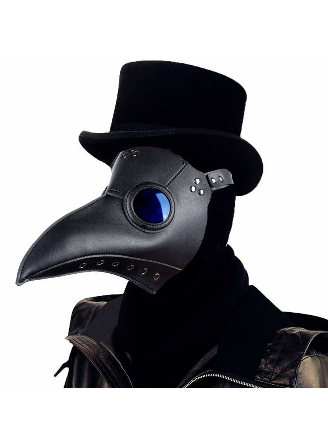 Raxwalker Plague Doctor Bird Mask Long Nose Beak Cosplay Steampunk Halloween Costume Props - Image 1