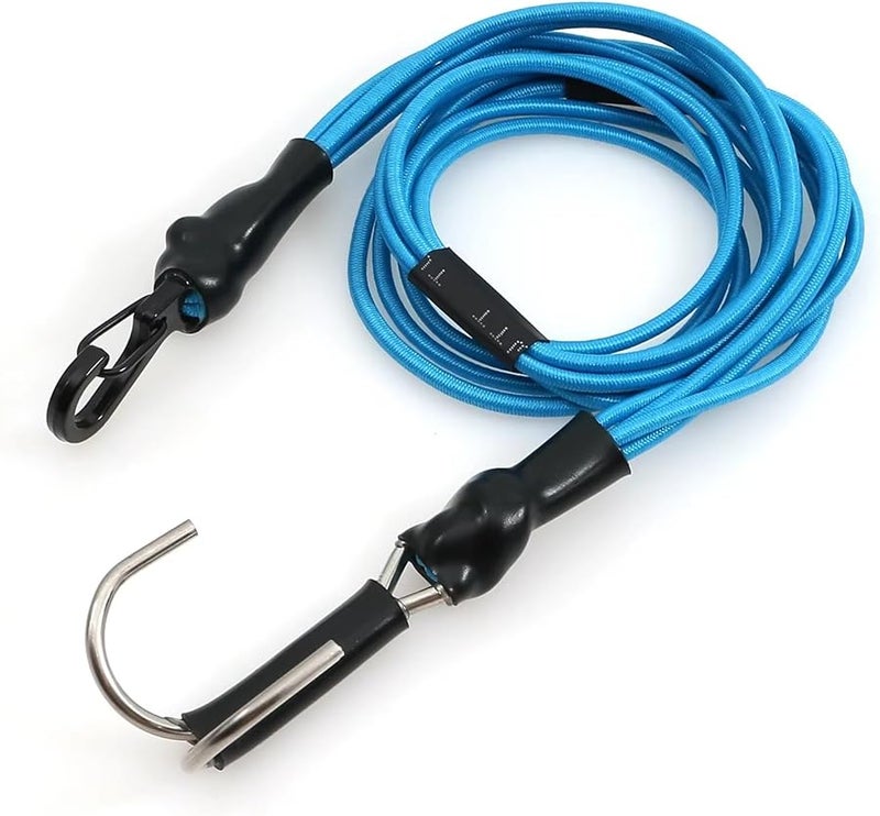 Blue Kinetic Winch Strap Escape Rope RC Upgrade Part for Axial SCX10 TRX4 D90 - Image 2