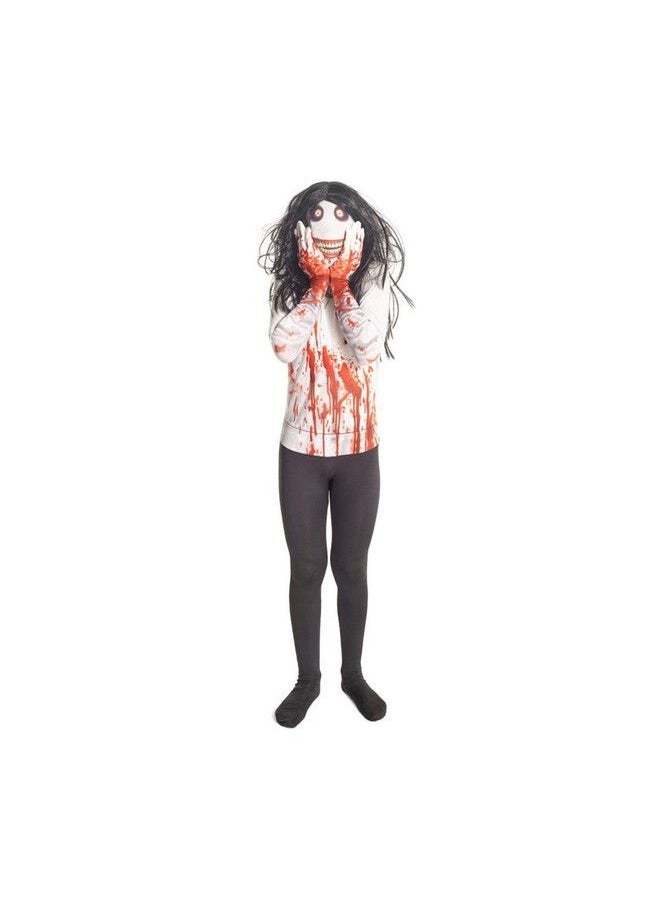 Morphsuits زي أسطورة الحضانة الوحشية جيف القاتل للأطفال صغير 3 / 68 سنة (91 سم 104 سم)  - Image 1