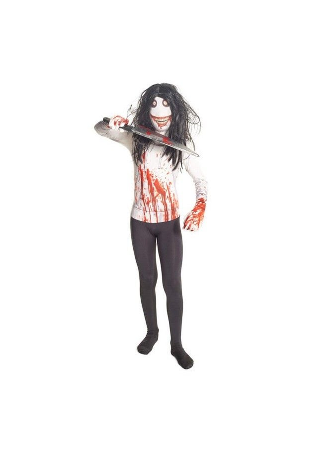 Morphsuits زي أسطورة الحضانة الوحشية جيف القاتل للأطفال صغير 3 / 68 سنة (91 سم 104 سم)  - Image 4
