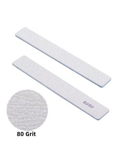 10 Pcs 80/80 Grit Nail Files For Acrylic Nails, Rectangle Nail Buffing Files Coarse Grit Double Sided Emery Boards For Nails - pzsku/Z5C545BF363D688FB1797Z/45/_/1734437766/3eade857-f366-48ea-8b0f-21173c29cfba